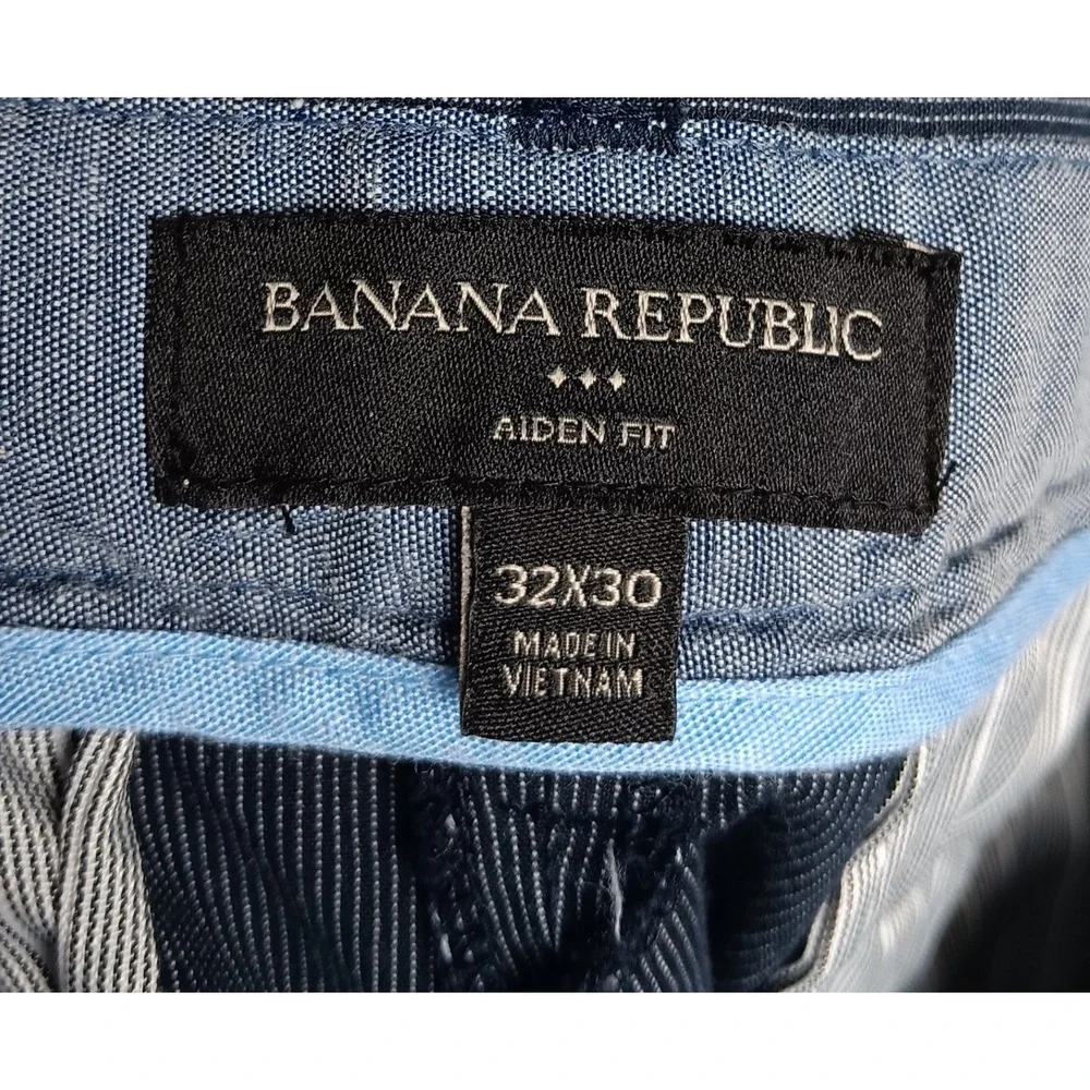 Banana Republic Aiden Fit Mens 32x30‎ Gray Dress Pants Chinos